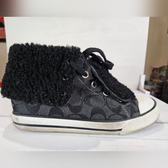 Coach Bonney Sherling Womens High Top - Picture 9 of 14